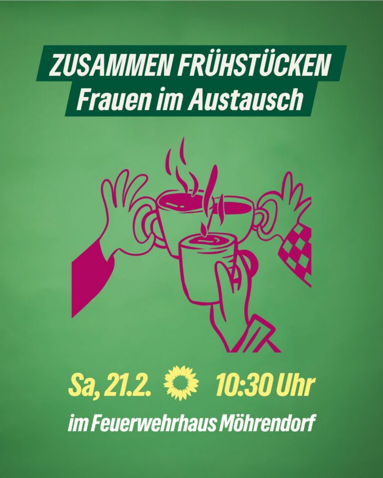 Zusammen frühstücken – Frauen im Austausch